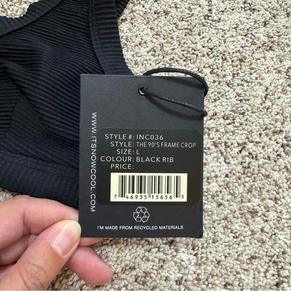 It’s Now Cool 90s Frame Crop Bikini Top—L - Picture 7 of 7
